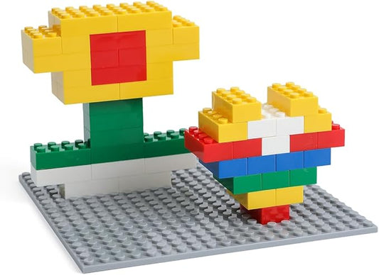 200 Piece Classic Building Bricks, 2x4 Bulk Bricks  Creative Building Toys, Red, Yellow, Blue, Green